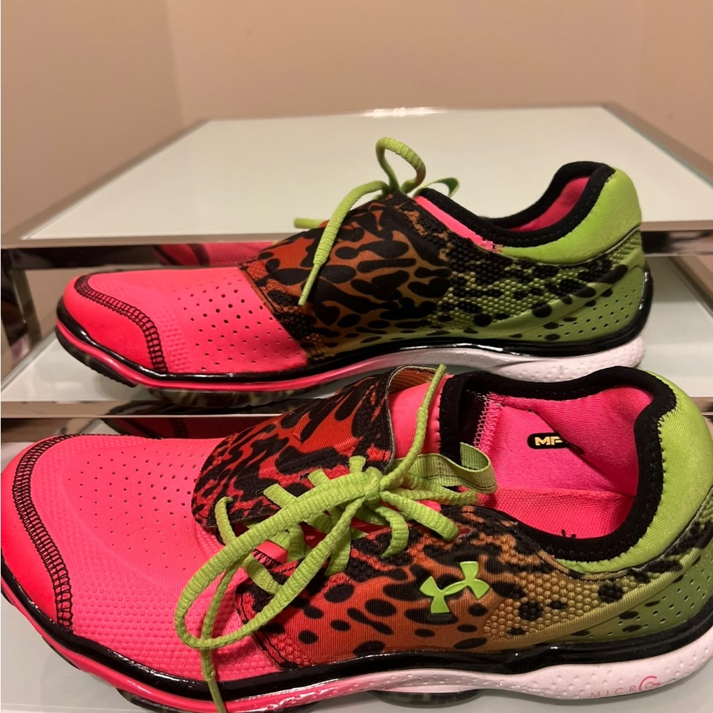 Under Armor Leopard Athletic Shoes